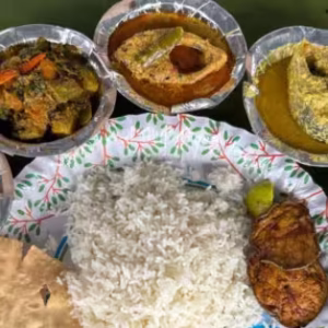 Fish thali Fish thali